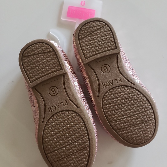 NWT CHILDREN'S PLACE Pink Ballerina Shoes - Picture 3 of 3